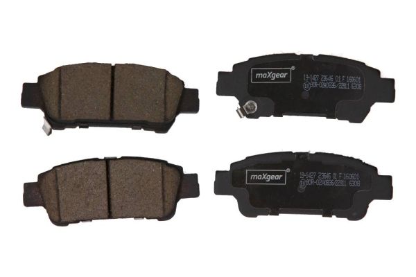 Brake Pad Set, disc brake MAXGEAR 19-1427