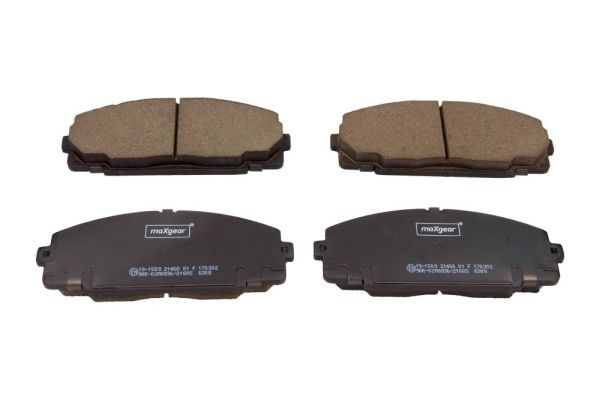 Brake Pad Set, disc brake MAXGEAR 19-1509