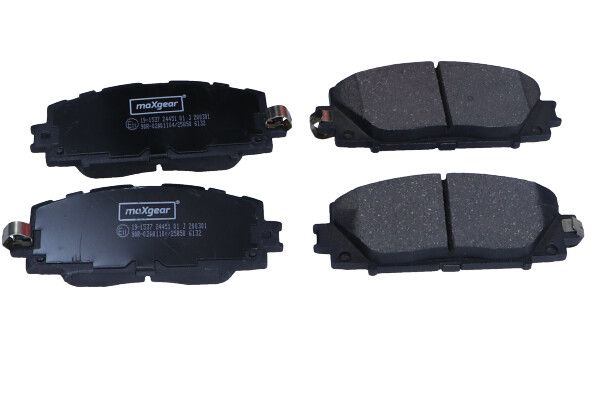 Brake Pad Set, disc brake MAXGEAR 19-1537