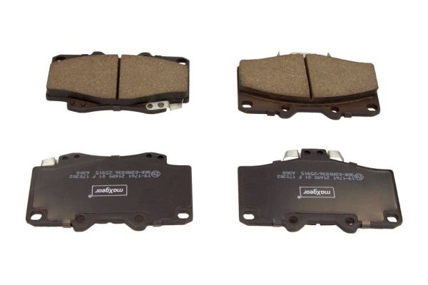 Brake Pad Set, disc brake MAXGEAR 19-1761