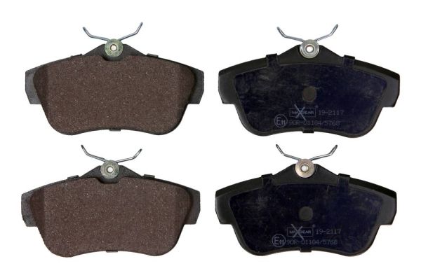 Brake Pad Set, disc brake MAXGEAR 19-2117