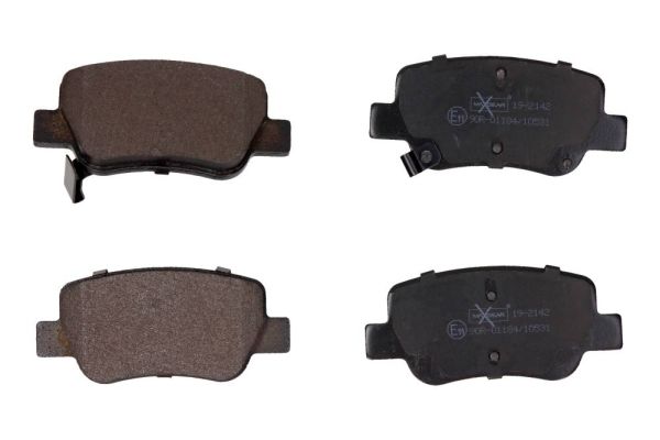 Brake Pad Set, disc brake MAXGEAR 19-2142