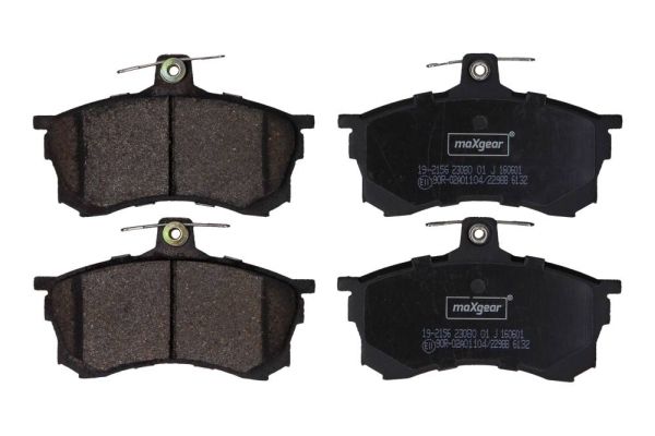 Brake Pad Set, disc brake MAXGEAR 19-2156