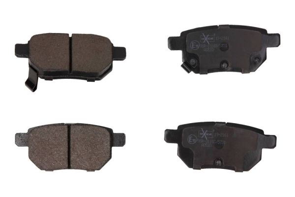 Brake Pad Set, disc brake MAXGEAR 19-2161