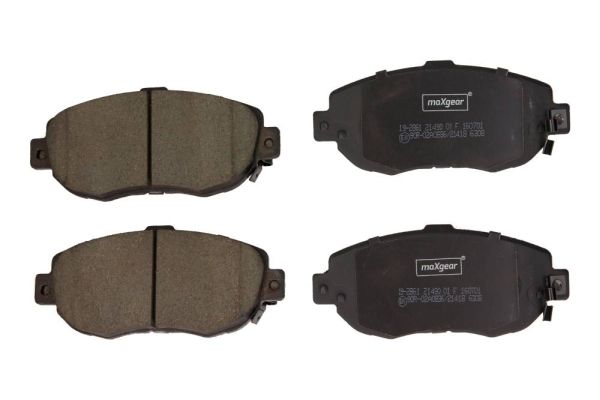 Brake Pad Set, disc brake MAXGEAR 19-2861