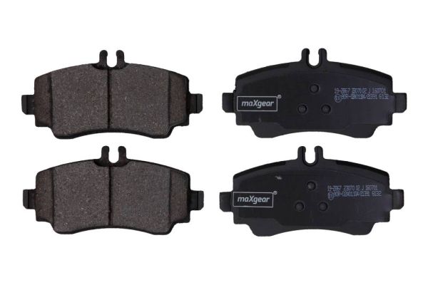 Brake Pad Set, disc brake MAXGEAR 19-2867