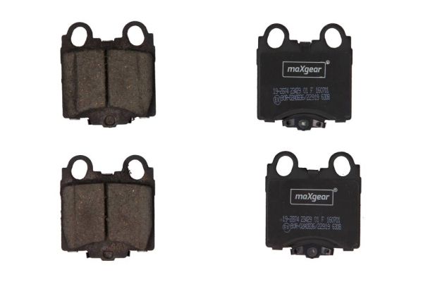 Brake Pad Set, disc brake MAXGEAR 19-2874