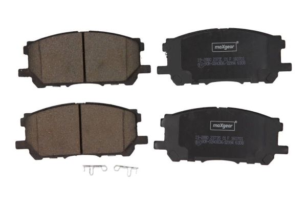 Brake Pad Set, disc brake MAXGEAR 19-2880