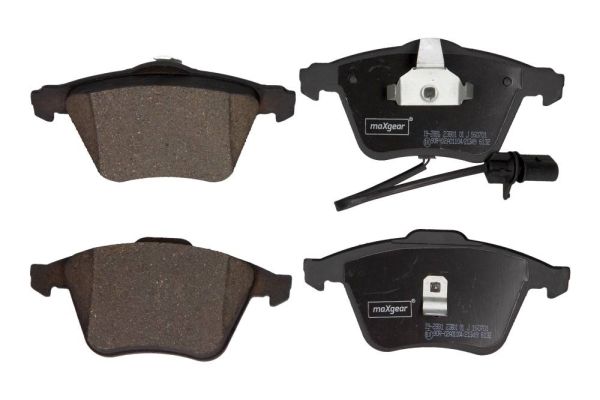 Brake Pad Set, disc brake MAXGEAR 19-2881