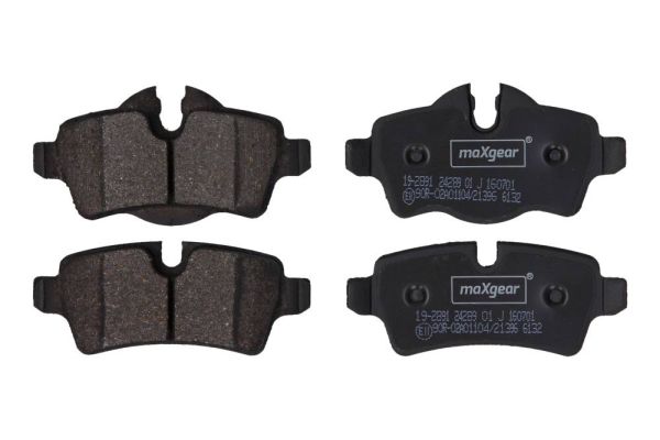 Brake Pad Set, disc brake MAXGEAR 19-2891