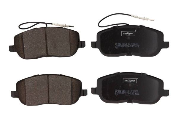 Brake Pad Set, disc brake MAXGEAR 19-2892