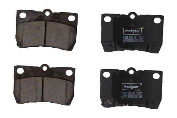 Brake Pad Set, disc brake MAXGEAR 19-2893