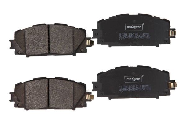 Brake Pad Set, disc brake MAXGEAR 19-2896