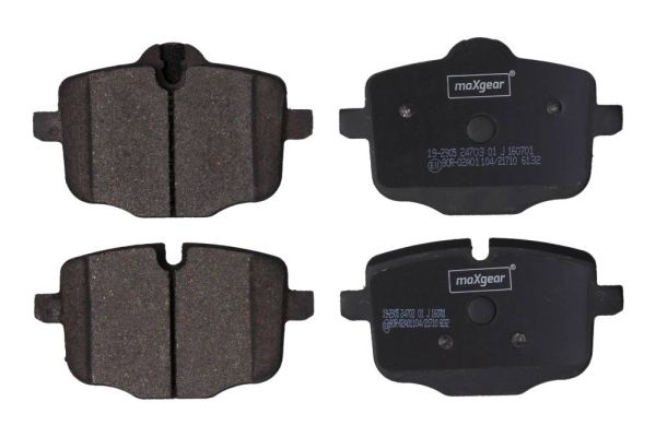 Brake Pad Set, disc brake MAXGEAR 19-2905