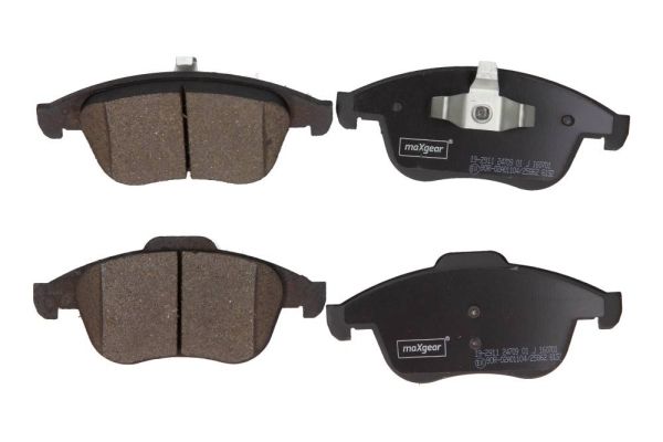 Brake Pad Set, disc brake MAXGEAR 19-2911