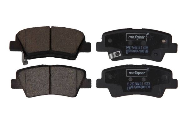 Brake Pad Set, disc brake MAXGEAR 19-2912