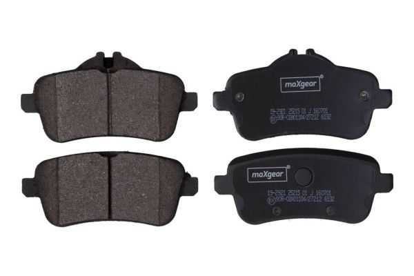 Brake Pad Set, disc brake MAXGEAR 19-2921