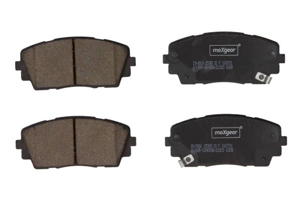 Brake Pad Set, disc brake MAXGEAR 19-2924