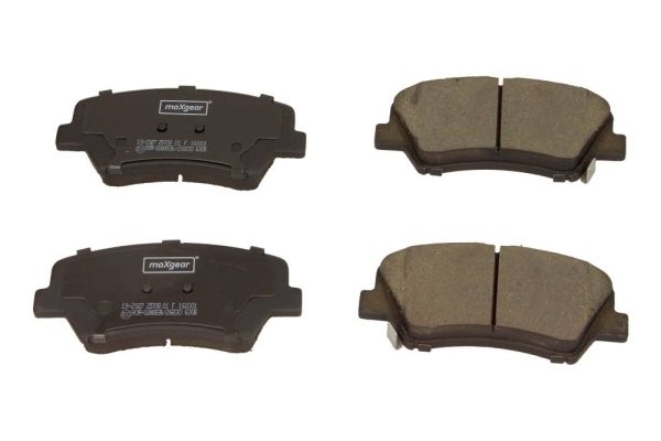 Brake Pad Set, disc brake MAXGEAR 19-2927