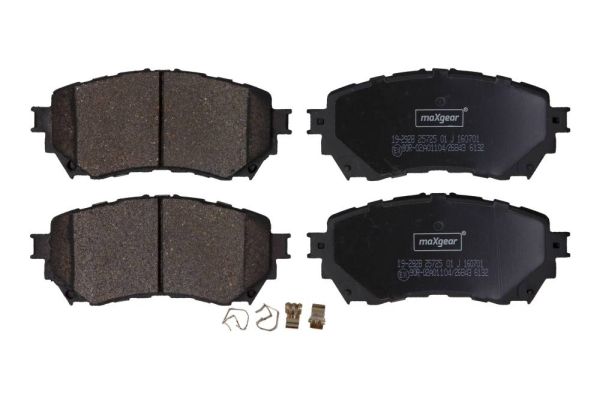 Brake Pad Set, disc brake MAXGEAR 19-2928