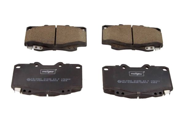Brake Pad Set, disc brake MAXGEAR 19-2941