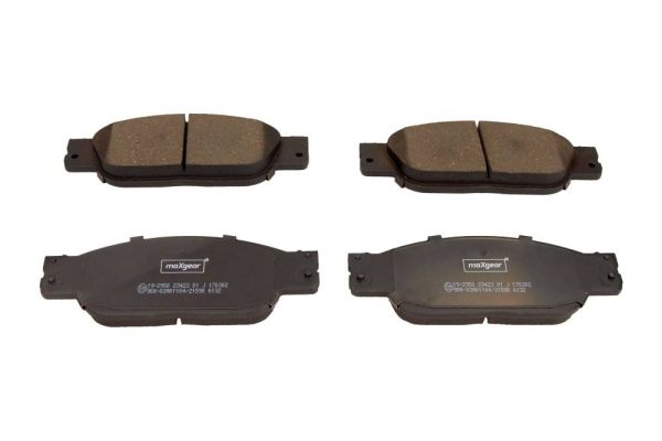 Brake Pad Set, disc brake MAXGEAR 19-2950