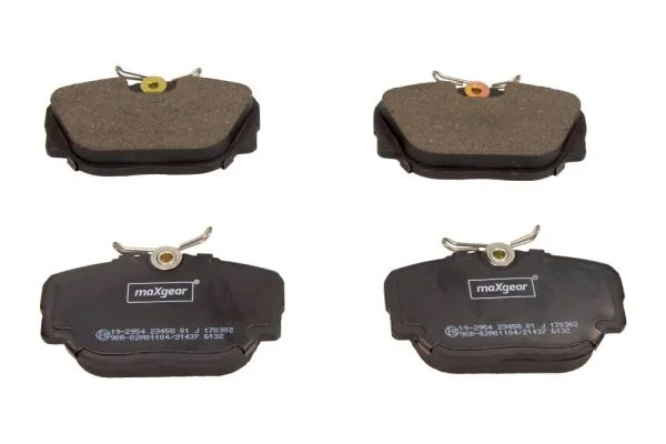 Stabdžių trinkelių rinkinys, diskinis stabdys MAXGEAR 19-2954