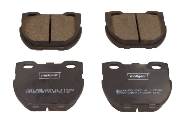 Brake Pad Set, disc brake MAXGEAR 19-2955