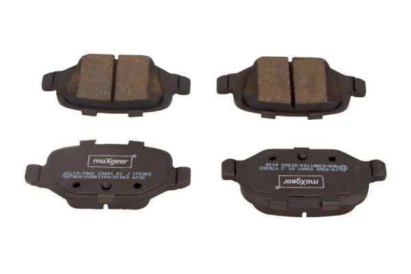 Brake Pad Set, disc brake MAXGEAR 19-2960