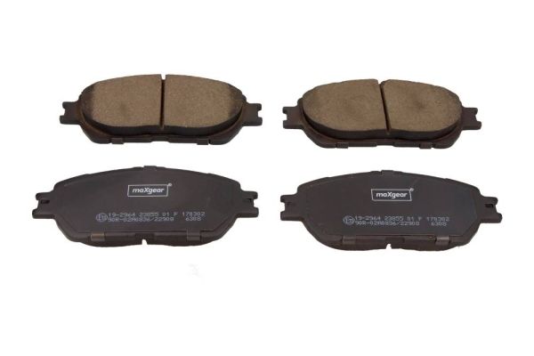 Brake Pad Set, disc brake MAXGEAR 19-2964