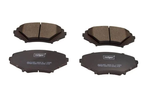 Stabdžių trinkelių rinkinys, diskinis stabdys MAXGEAR 19-2971