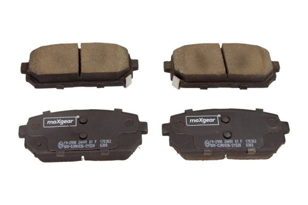 Brake Pad Set, disc brake MAXGEAR 19-2990