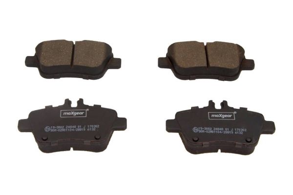 Brake Pad Set, disc brake MAXGEAR 19-3002