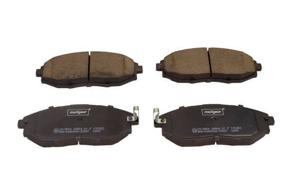 Brake Pad Set, disc brake MAXGEAR 19-3004