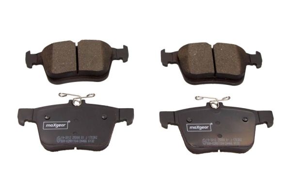 Brake Pad Set, disc brake MAXGEAR 19-3012