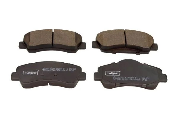 Stabdžių trinkelių rinkinys, diskinis stabdys MAXGEAR 19-3029