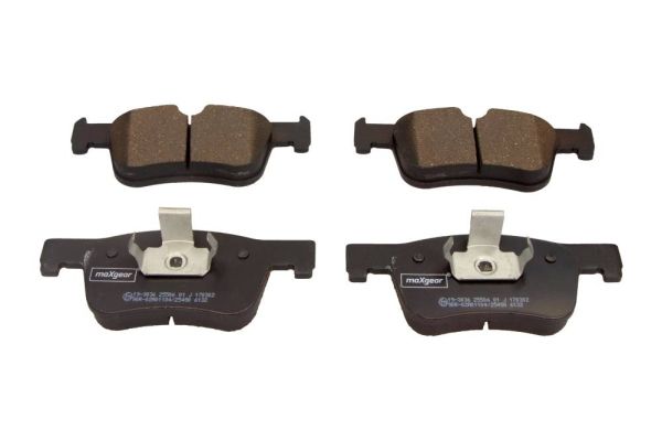 Комплект гальмівних накладок, дискове гальмо MAXGEAR 19-3036