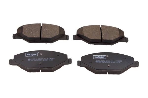 Brake Pad Set, disc brake MAXGEAR 19-3042