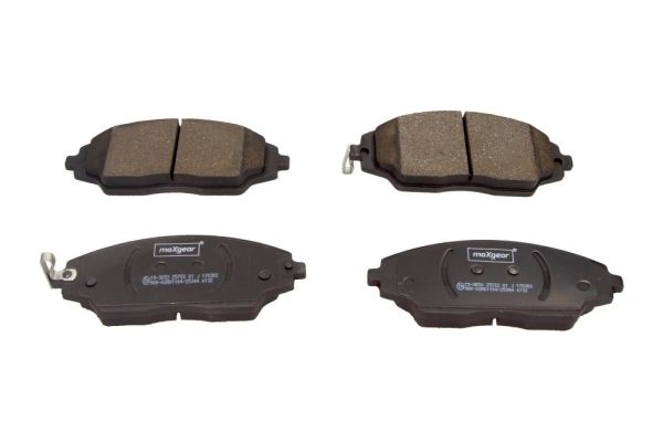 Brake Pad Set, disc brake MAXGEAR 19-3053