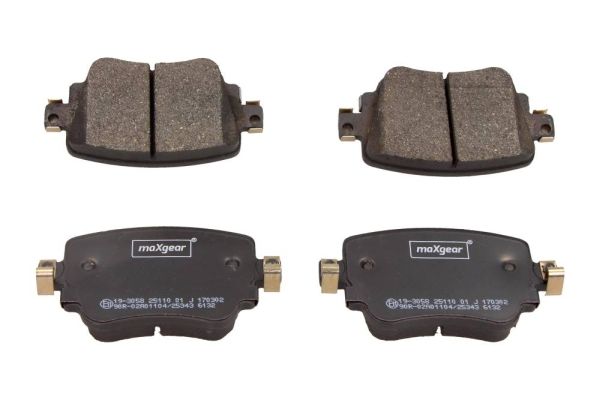 Brake Pad Set, disc brake MAXGEAR 19-3058