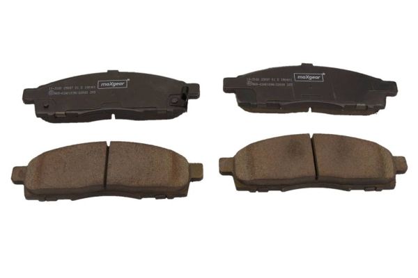 Brake Pad Set, disc brake MAXGEAR 19-3160