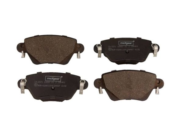 Brake Pad Set, disc brake MAXGEAR 19-3371