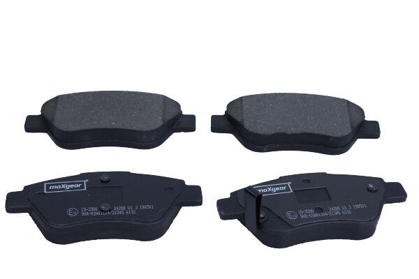 Brake Pad Set, disc brake MAXGEAR 19-3380