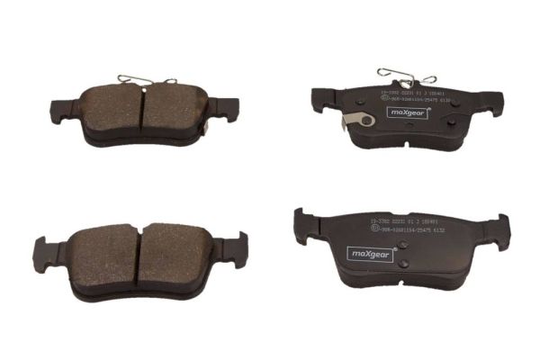 Brake Pad Set, disc brake MAXGEAR 19-3382