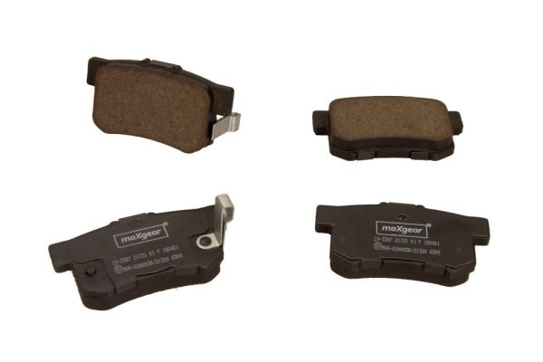 Brake Pad Set, disc brake MAXGEAR 19-3387