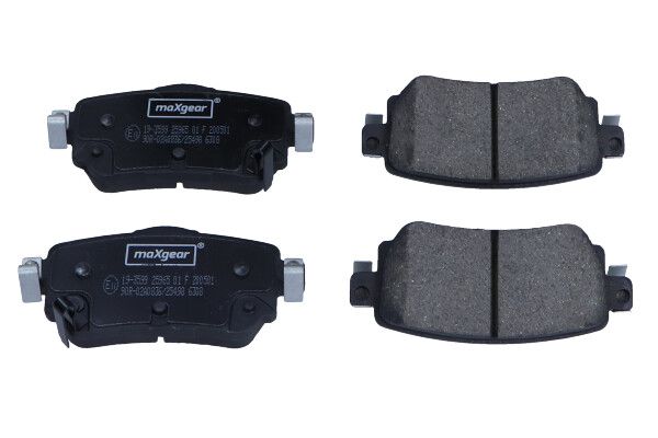 Brake Pad Set, disc brake MAXGEAR 19-3599