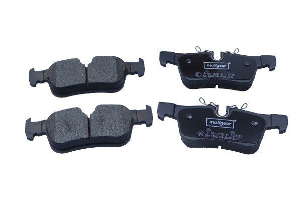 Brake Pad Set, disc brake MAXGEAR 19-3601