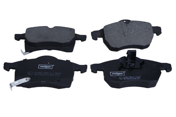 Brake Pad Set, disc brake MAXGEAR 19-3649