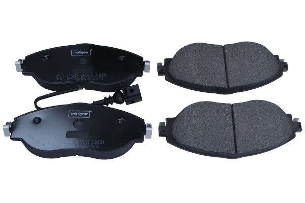 Brake Pad Set, disc brake MAXGEAR 19-3654