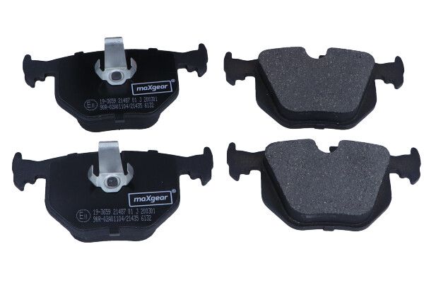 Brake Pad Set, disc brake MAXGEAR 19-3659